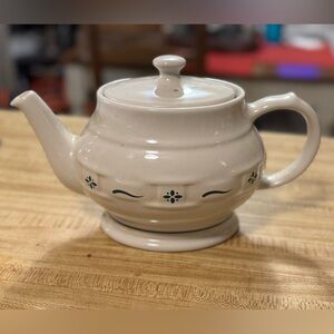 Longaberger tea pot